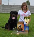 Черный Кумир Раш Победитель ГранПри Ротвайля